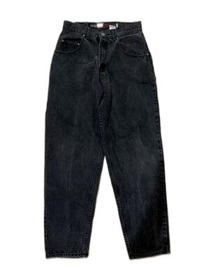 Levi's SilverTab Loose Jeans W30 L30 Black Faded Wash 90s Baggy Denim